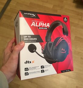 (NEROZBALENÁ) HyperX Cloud Alpha Wireless - 2