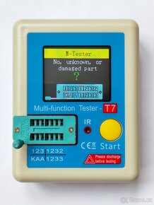 Univerzální tester součástek LCR-T7  Nové zboží.  Zásilkovna - 2