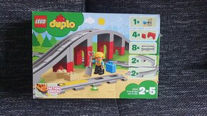 Lego Duplo-doplňky k vláčku,most a koleje - 2