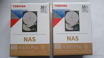 Nový NAS HDD Toshiba N300 PRO 16 TB (CMR) - 2