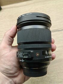 Objektiv SIGMA 24-105/4 DG OS HSM DC HSM Art  jak nová - 2