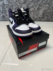 Air Jordan 1 Retro High Court Purple White - 2