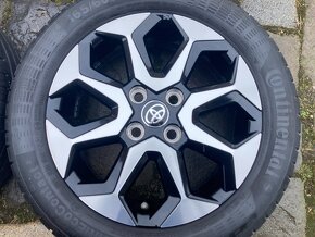 Alu kola TOYOTA AYGO II 15" 4x100 CONTINENTAL 165/60R15 - 2