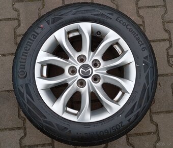 Alu kola originál Mazda 3 5x114,3 R16 Krásná sada - 2