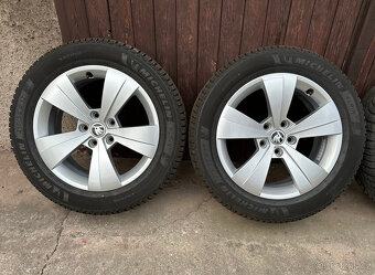 ALU kola originál ŠKODA TRITON, 215/55 R17, 5x112 - 2