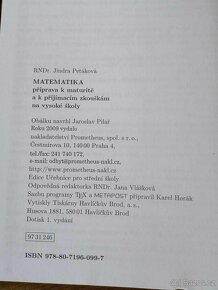 Matematika příprava k maturitě a a k přij. zkouškám na VŠ - 2