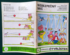 ČTYŘLÍSTEK č. 161/1989 NEBEZPEČNÝ MÍČ hledaný - 2