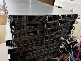 2U Supermicro 2028TP - 4 nody (E5-2630v3, 16GB RAM) - 2