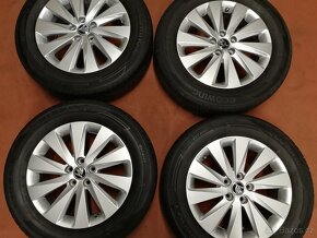 alu kola originál 16" škoda seat vw letní pneu - 2