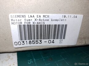 Servomotor Siemens AG X Axis - BB 58.82.11-SN3-S - 00318553- - 2