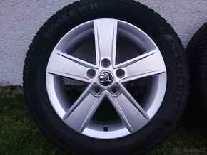 Zimní alu Škoda Octavia III Face,Octavia III, 205/55 R16 - 2