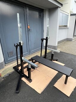 COMBO-RACK na bench a dřep - 2