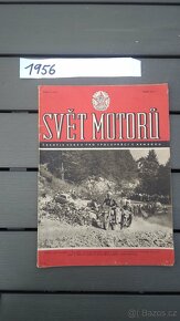 Jawa Čz Prodám série časopisů SVĚT MOTORŮ 1956- 1966 - 2