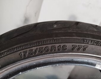 2 LETNÍ PNEU 175/50 R16 - PĚKNÉ - 2