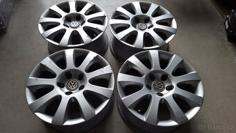 Original ALU disky Volkswagen 16" 5x112 ET37 - 2