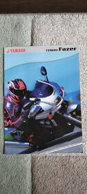 Yamaha FZS600 Fazer origo poster - 2