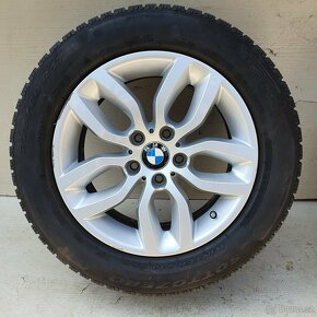 Alu kola BMW X3 F25 17" 5x120,zimní Pirelli 225/60 - 2