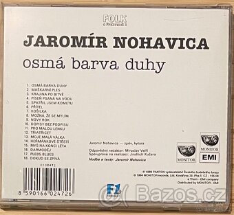 CD Jaromír Nohavica - Osmá barva duhy - 2