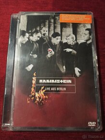 5x DVD, CD - RAMMSTEIN - prodej sbírky - 2