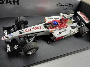 BAR BAR HONDA 005 2003 JACQUES VILLENEUVE MINICHAMPS 1:18 - 2