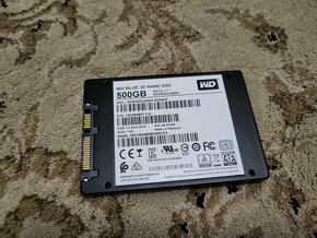 SSD disk Western Digital Blue 3D Nand 500GB - sata - 2