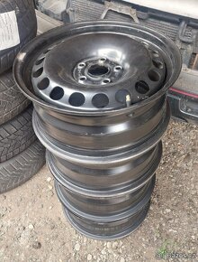 Plechove disky Vw  5x112 6,5x16 ET41 B8 - 2