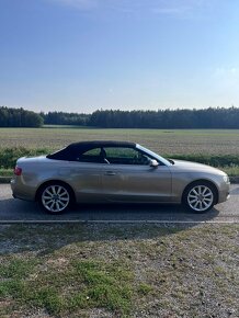 Audi A5 cabrio,zlatá metaliza - 2