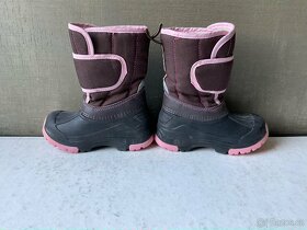 Dívčí zateplené zimní boty (sněhule) velikost 24 - 2
