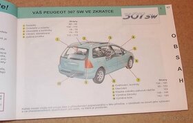 Peugeot 307 SW - český návod k obsluze příručka - 2