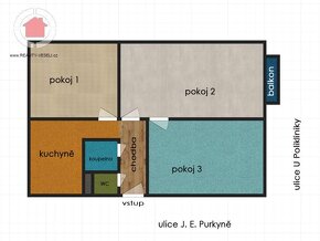 Prodej bytu 3+1 ve Veselí nad Moravou, 71 m2 - 2