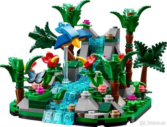 Lego Dioráma tropického deštného pralesa 40782 - 2