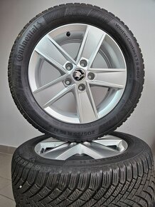 Orig. Skoda 5x112 _ Zimní 205/55/16 - 2