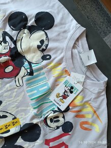 Pull & Bear tričko Mickey Mouse vel S - 2