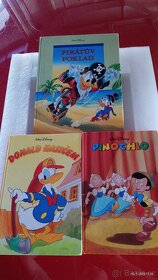 Dětské knížky, Disney, album s kartičkami postav, apod. - 2