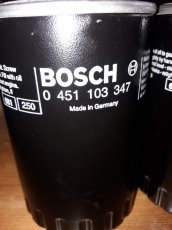 Olejové filtry Bosch - 2