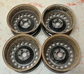 Plechové disky 5x110 6,5JxR15 ET35 Opel - 2