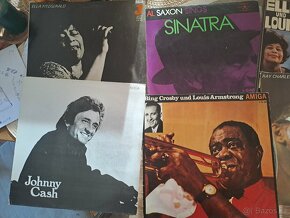 6x vinyl - Ray charles, sinatra, Ella fitzgerald, armstrong - 2