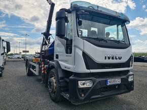 EURO 6 IVECO 190E25 NOSIČ KONTEJNERU 10T + HYDRAULICKÁ RUKA - 2