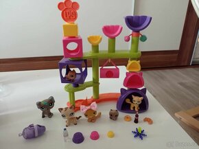 Lps kočičí domek pro littlest petshop se zvířatky - 2