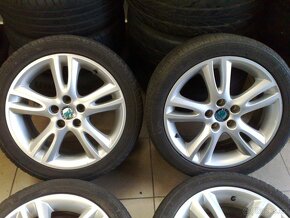 alu kola 5x100 r16 original škoda 205/45r16 - 2