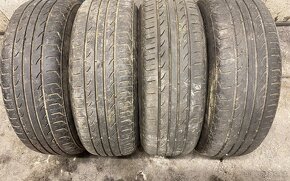 ALU 5x100 R15 na slušných letních pneu 195/65 R15 - 2