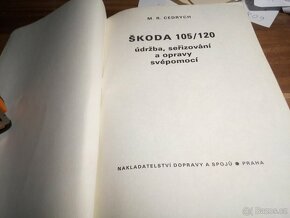 škoda 105/120 údržba, seřizování a opravy svépomocí 1977 - 2