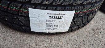 Ford Transit Custom 215/65 r16 plechové disky Ford - 2