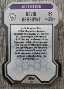 Topps Match Attax 24/25 - Chrome Shield (De Bruyne) - 2