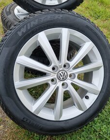 Nová orig.zimní sada VW POLO 16" 5x100 pneu 185/60/16 - 2