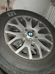 BMW e70 X5 255/55 R18 zimní sada kol kola R18 - 2