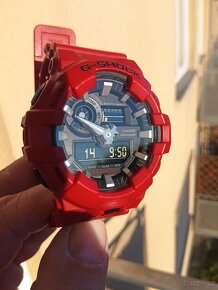 Hodinky Casio G-shock GA 700 červené - 2