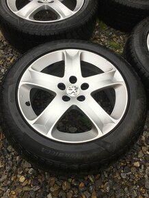 ALU kola velikost 17 Pneu 215/55/r17 Peugeot - 2