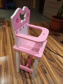 Jídelní židlička pro panenky - 2