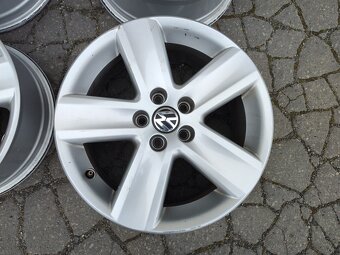 16"alu sada Varano 5x100 origo VW Polo Golf Fabia Roomster - 2